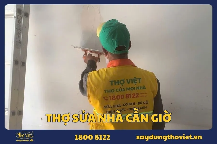 Thợ sửa nhà Cần Giờ nhiều năm kinh nghiệm
