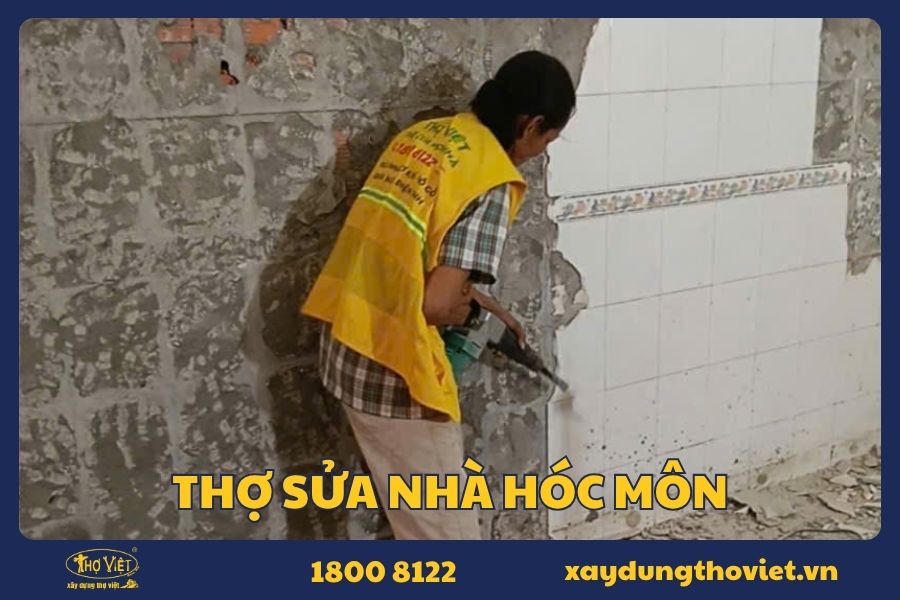 Thợ sửa nhà Hóc Môn nhanh gọn, báo giá rõ ràng, hỗ trợ khảo sát tận nơi.