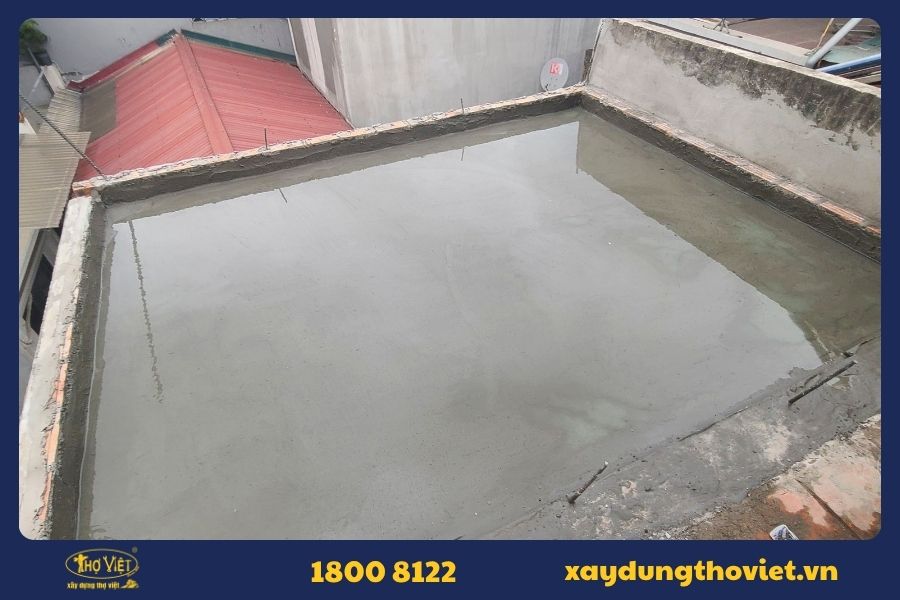 Những lưu ý khi chống thấm sân thượng bằng xi măng