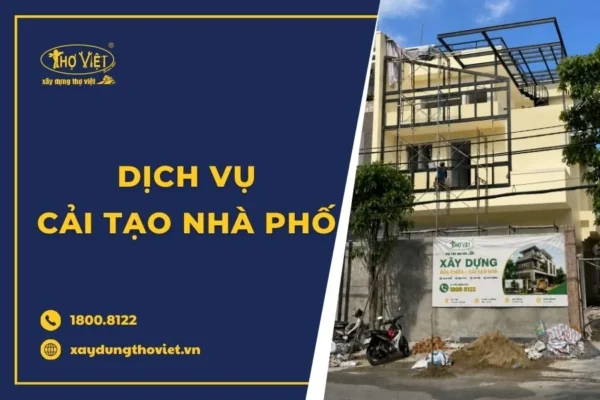 Dịch vụ sửa chữa, cải tạo nhà phố trọn gói TP.HCM