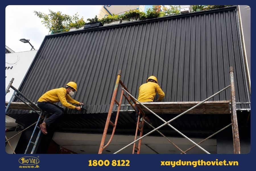 Tháo dỡ bảng hiệu, biển quảng cáo