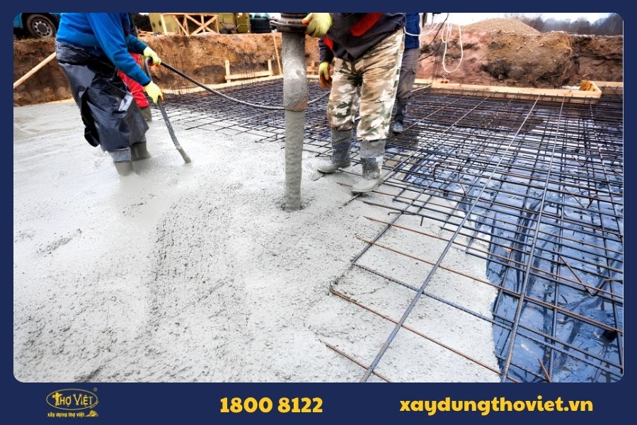 Quy trình thi công mái BTCT chuẩn kỹ thuật