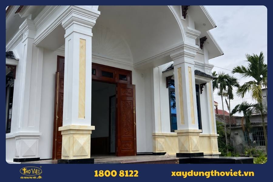 Mẫu cột vuông hiện đại, khỏe khoắn