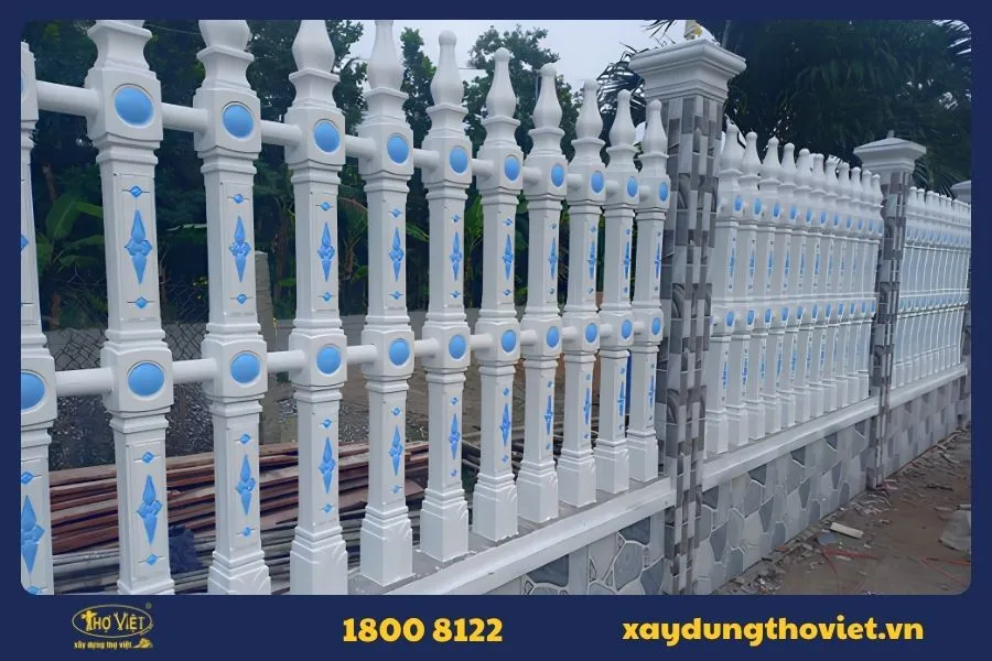 Mẫu hàng rào bê tông 3