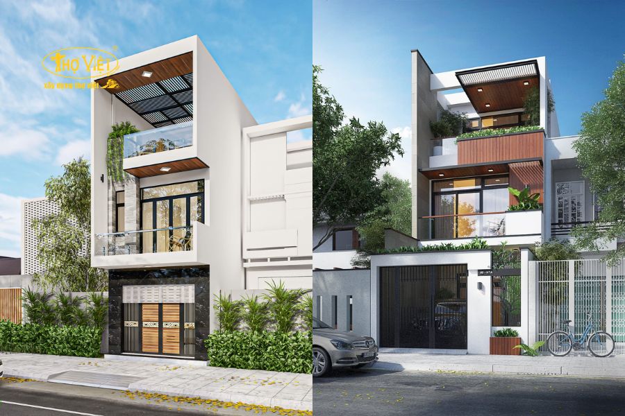 Mẫu nhà 3 tầng đẹp