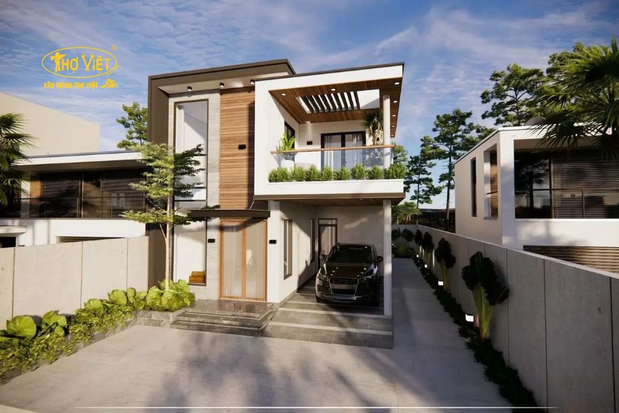 Mẫu nhà đẹp hiện đại