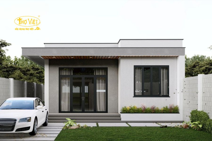 Mẫu nhà mái bằng đẹp