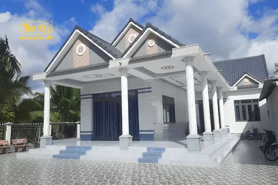Mẫu nhà mái Thái đẹp