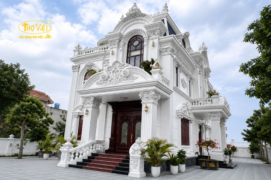 Mẫu nhà phong cách cổ điển