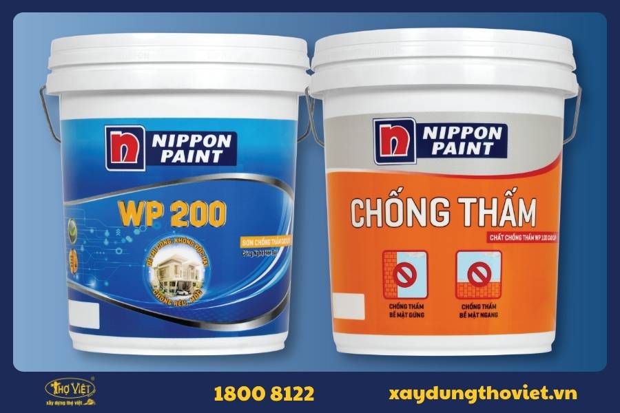 Sơn chống thấm ngoài trời Nippon WP 200