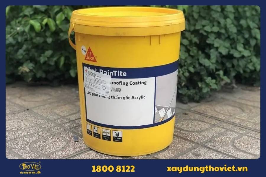 Sơn chống thấm ngoài trời Sika RainTite