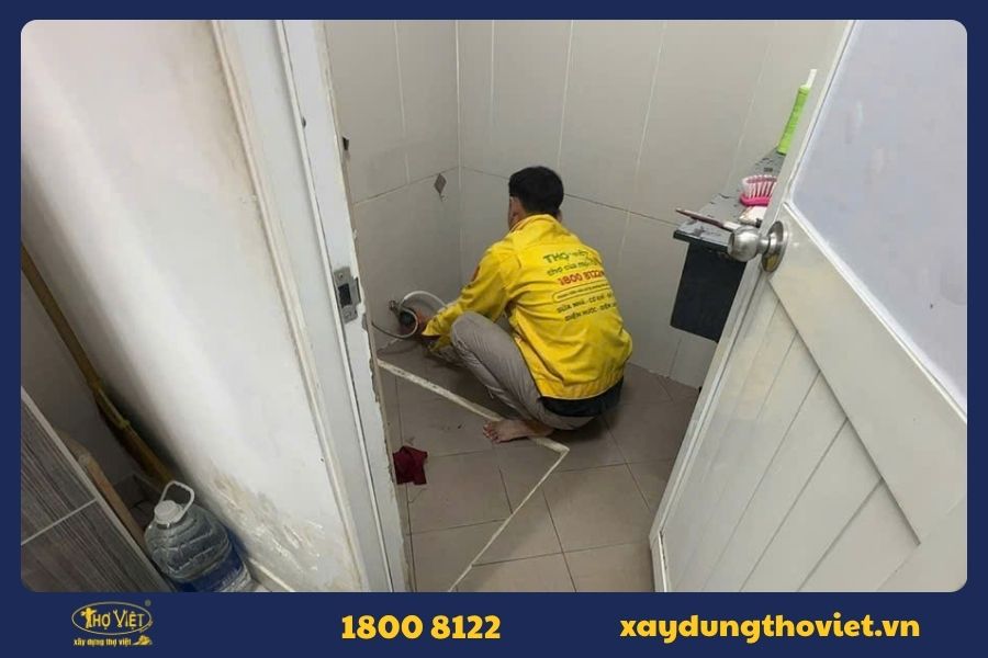 Dịch vụ sửa nhà vệ sinh trọn gói tại Xây Dựng Thợ Việt