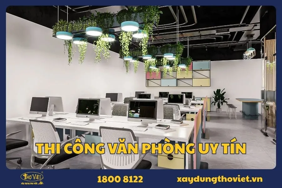 Dịch vụ thi công văn phòng trọn gói uy tín