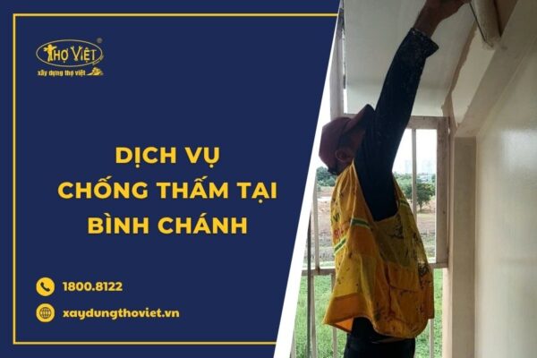 Thợ chống thấm tại Bình Chánh trọn gói