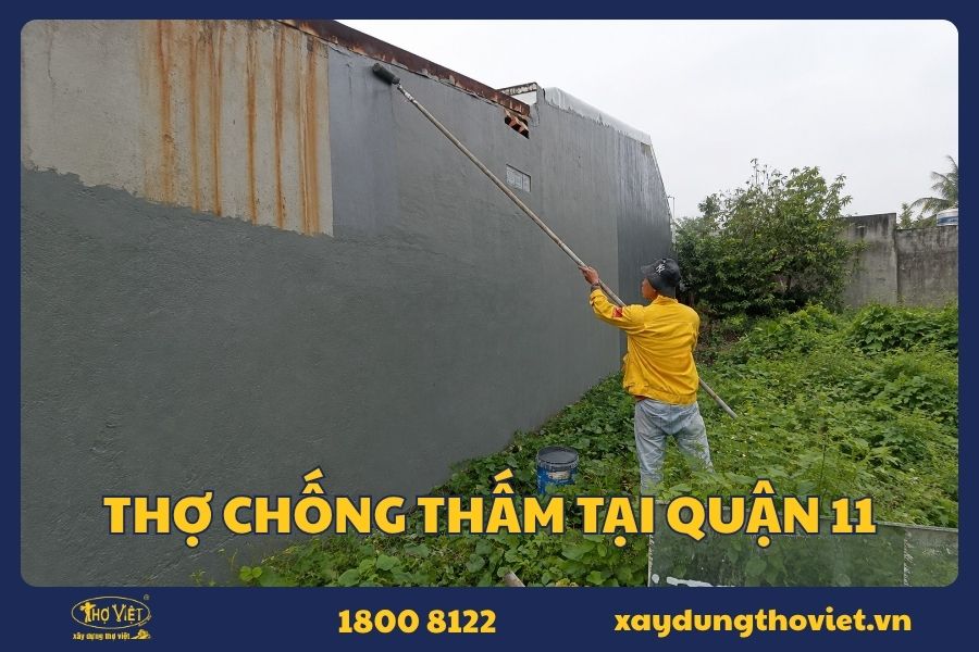 Dịch vụ chống thấm tại quận 11 giá rẻ