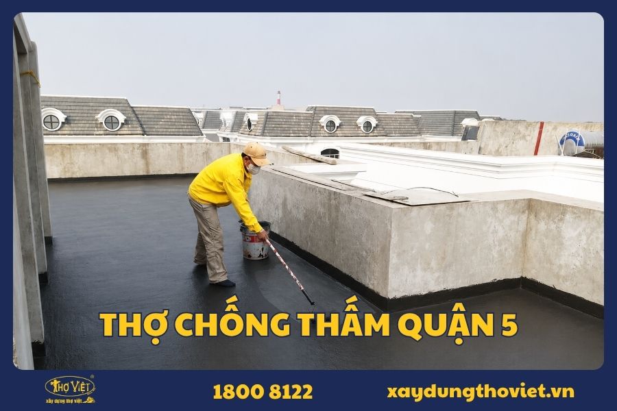 Dịch vụ chống thấm trọn gói tại quận 5