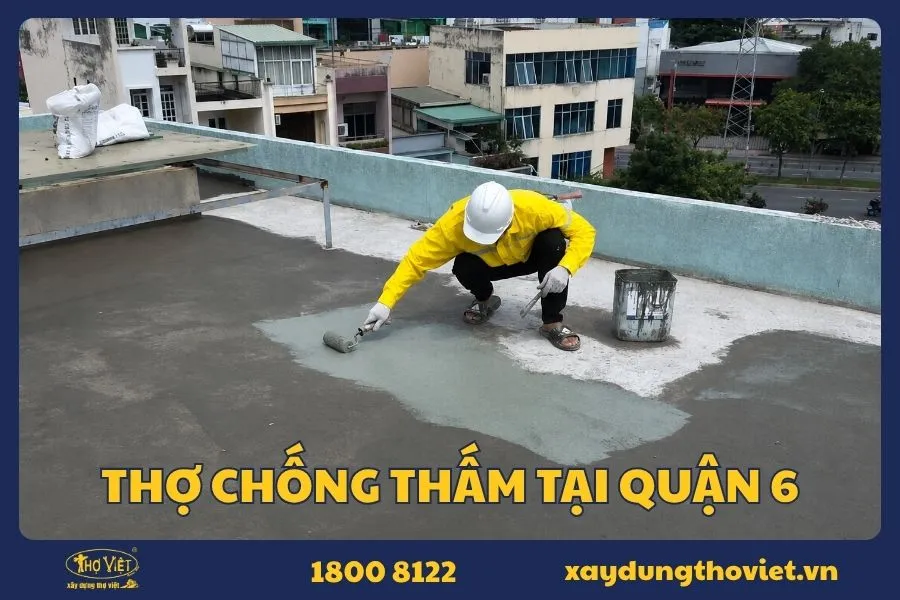 Dịch vụ chống thấm tại quận 6