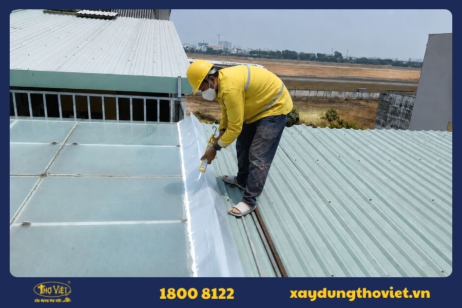 Quy trình thi công chống thấm tại quận 8