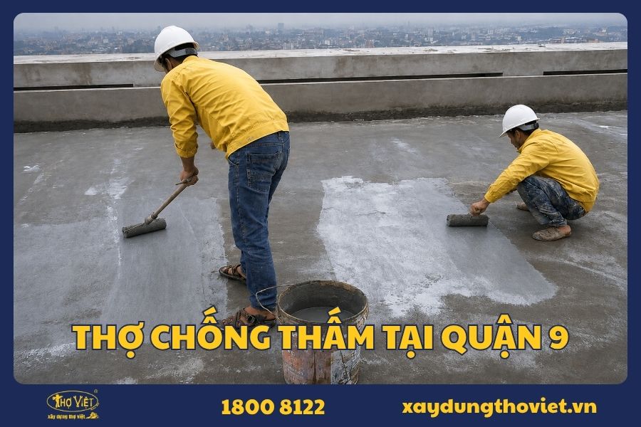 Dịch vụ chống thấm tại quận 9