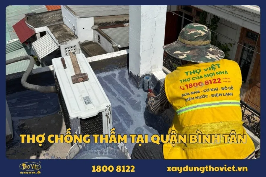 Công ty chống thấm tại quận Bình Tân uy tín