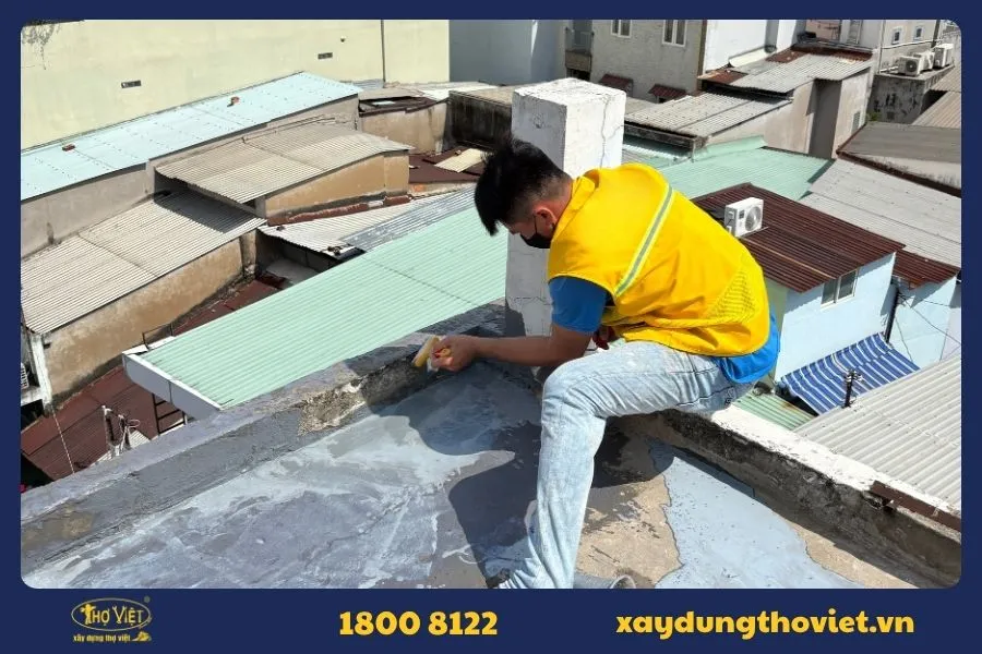 Quy trình chống thấm tại quận Bình Tân
