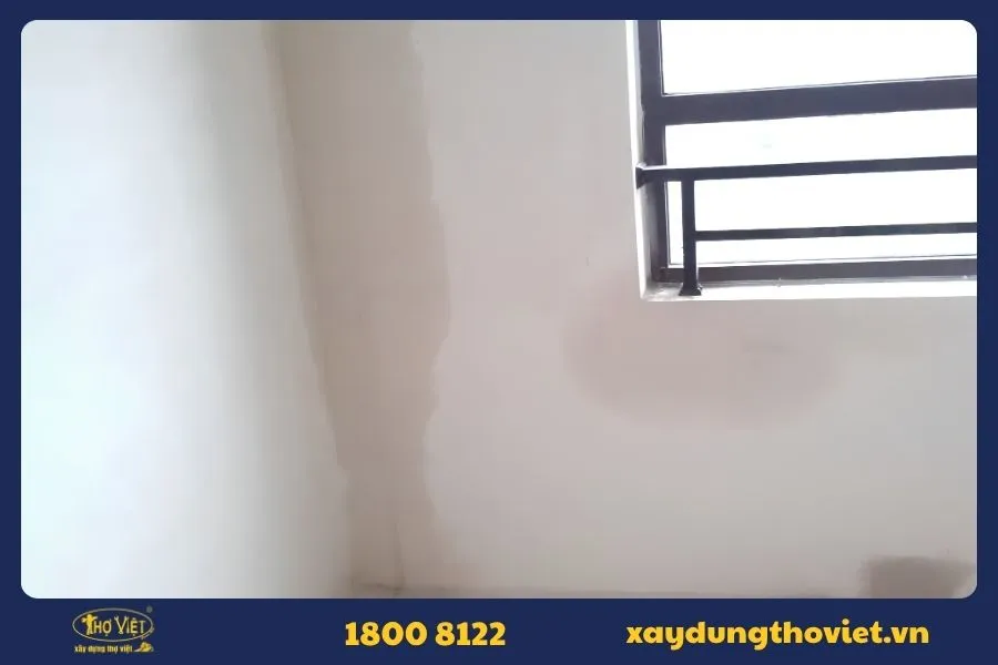 Những tình trạng thấm dột thường gặp tại nhà ở Bình Tân