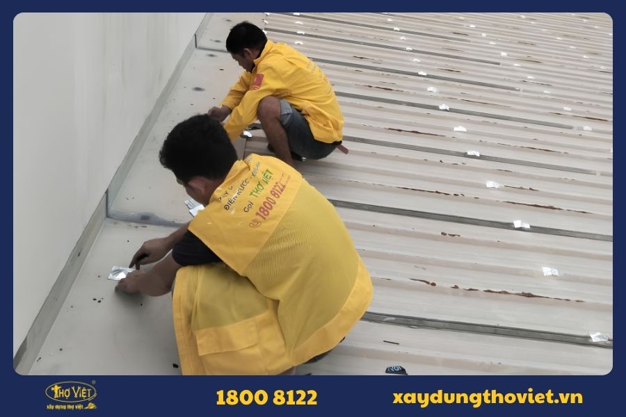 Quy trình chống thấm tại quận Bình Thạnh