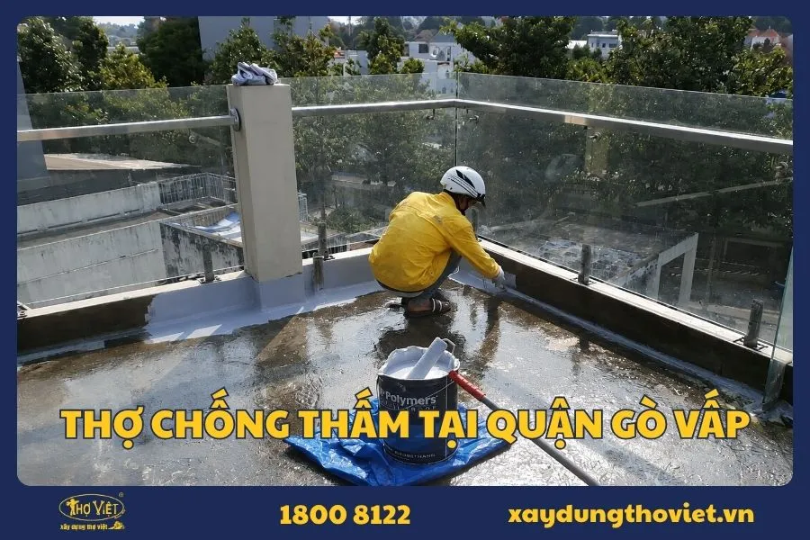 Dịch vụ chống thấm trọn gói tại Gò Vấp