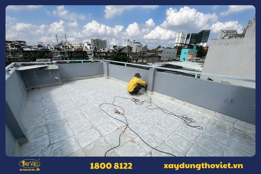 Quy trình xử lý chống thấm tại quận Gò Vấp
