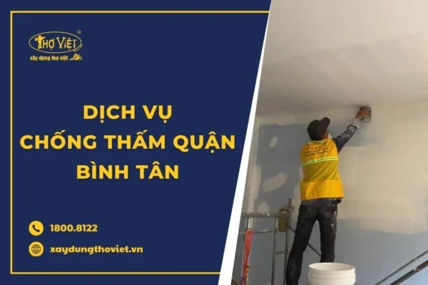 Thợ chống thấm tại quận Tân Bình