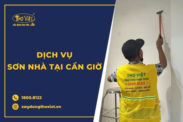 Thợ sơn nhà tại Cần Giờ trọn gói