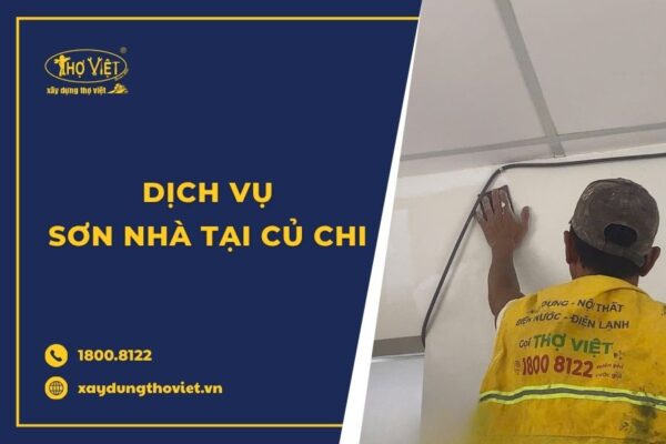 Thợ sơn nhà tại Củ Chi trọn gói