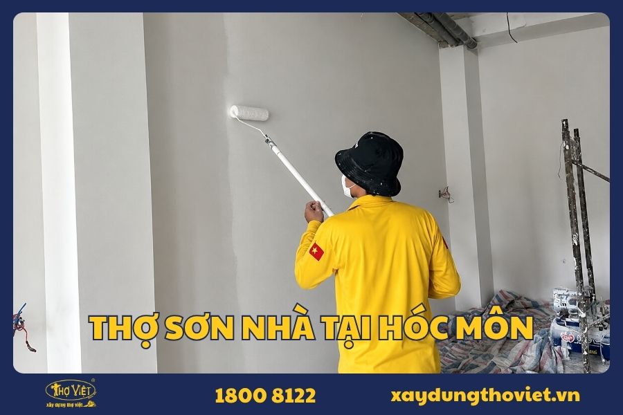Dịch vụ thợ sơn nhà Hóc Môn