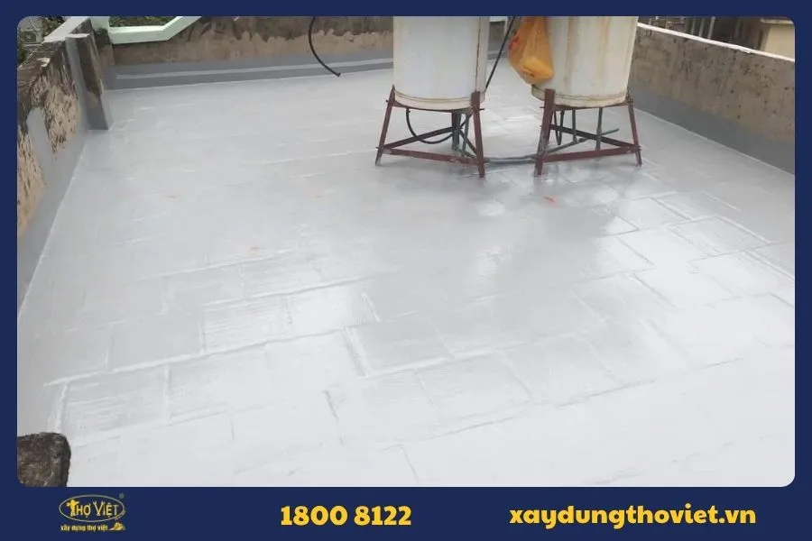 Kinh nghiệm chống thấm sân thượng đã lát gạch