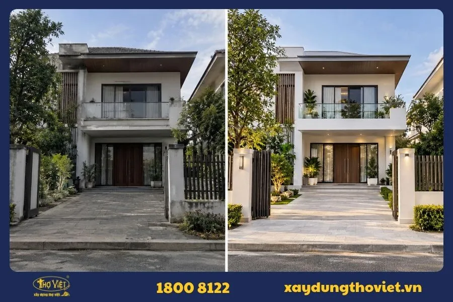 Kinh nghiệm cải tạo biệt thự cũ tiết kiệm chi phí