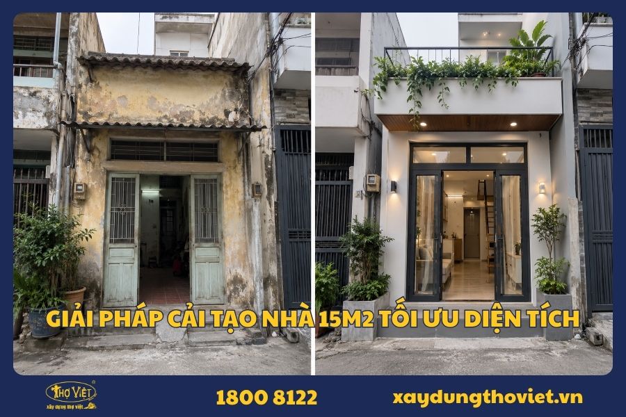 cải tạo nhà 15m2