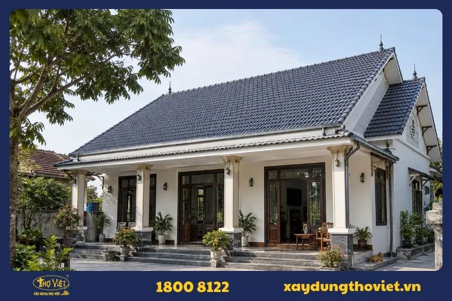 Mẫu nhà 3 gian mái Thái 1