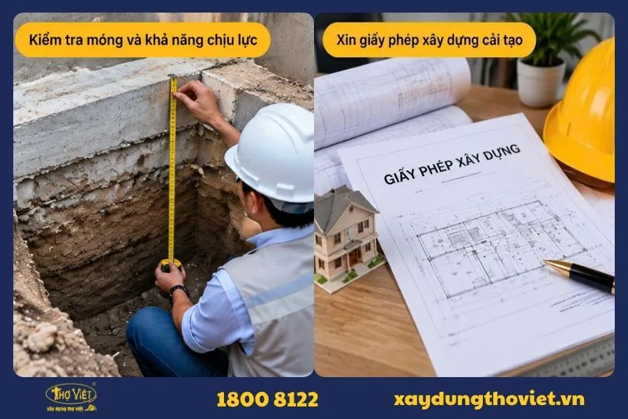 Điều kiện cần có để cải tạo nhà cấp 4 thành 2 tầng