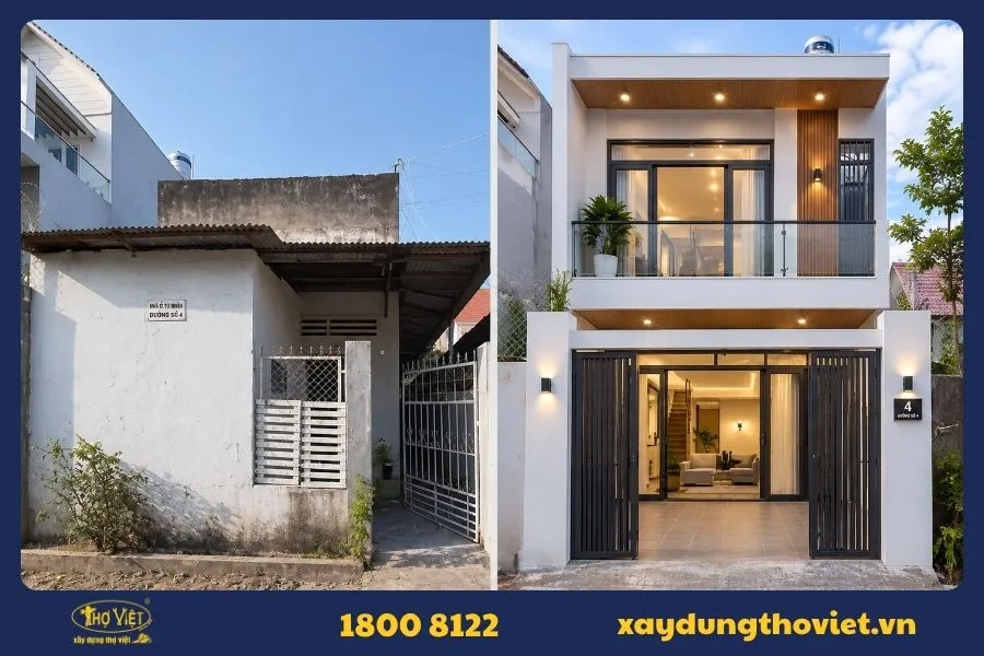 Lưu ý quan trọng khi nâng nhà cấp 4 thành 2 tầng