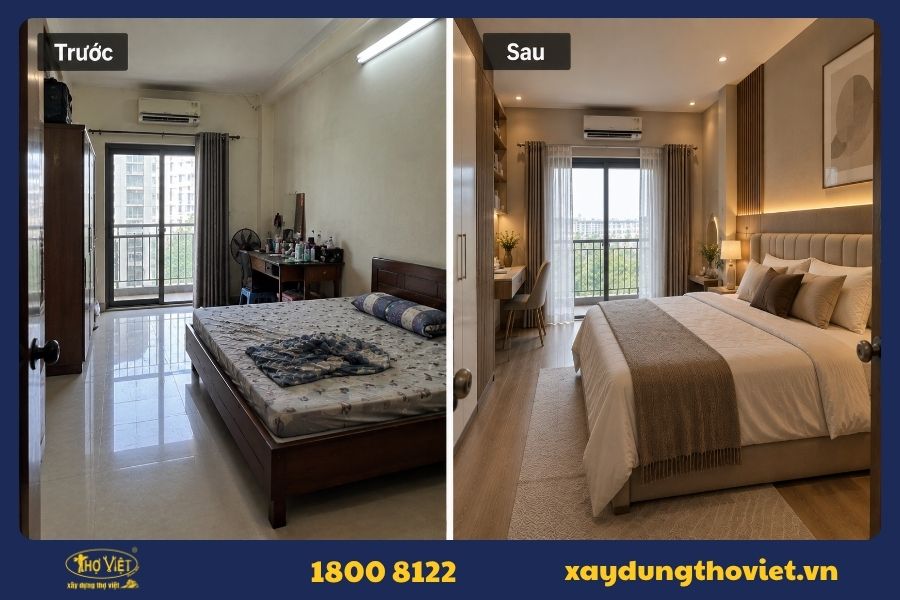 Những lưu ý khi cải tạo phòng ngủ