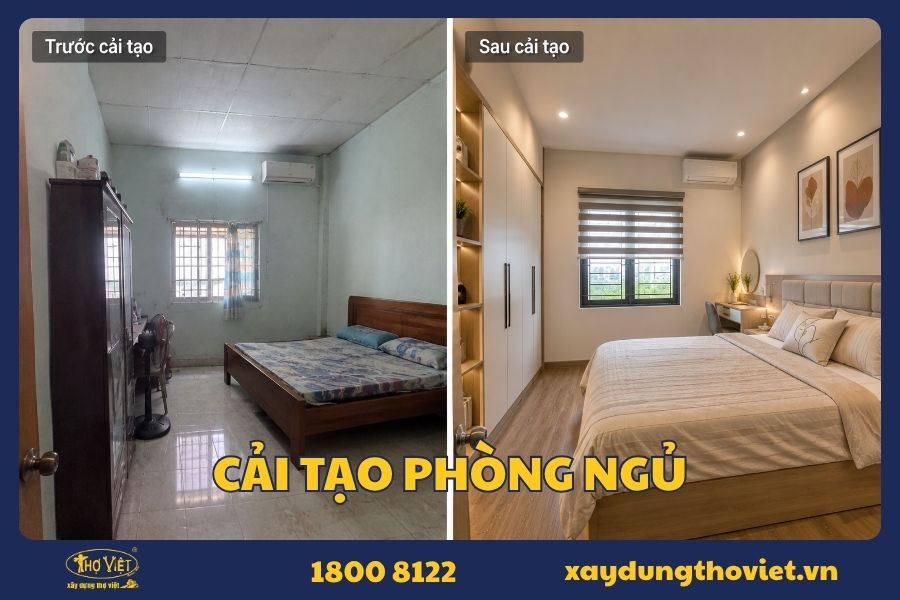 cải tạo phòng ngủ