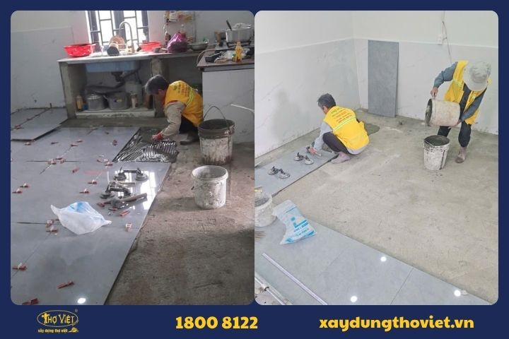 Dịch vụ lát gạch nền nhà đẹp, chuyên nghiệp