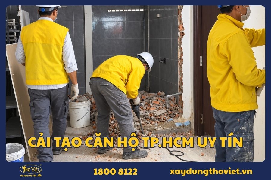 Công ty cải tạo căn hộ chung cư TP.HCM uy tín