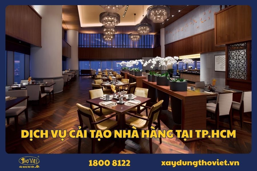 Dịch vụ cải tạo nhà hàng chuyên nghiệp