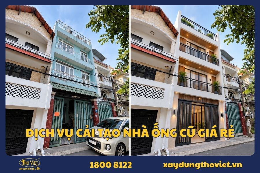 Công ty cải tạo nhà ống cũ uy tín tại TP.HCM