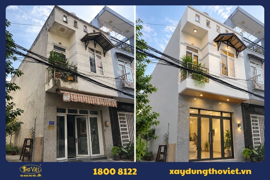 Sơn sửa nội ngoại thất nhà ống