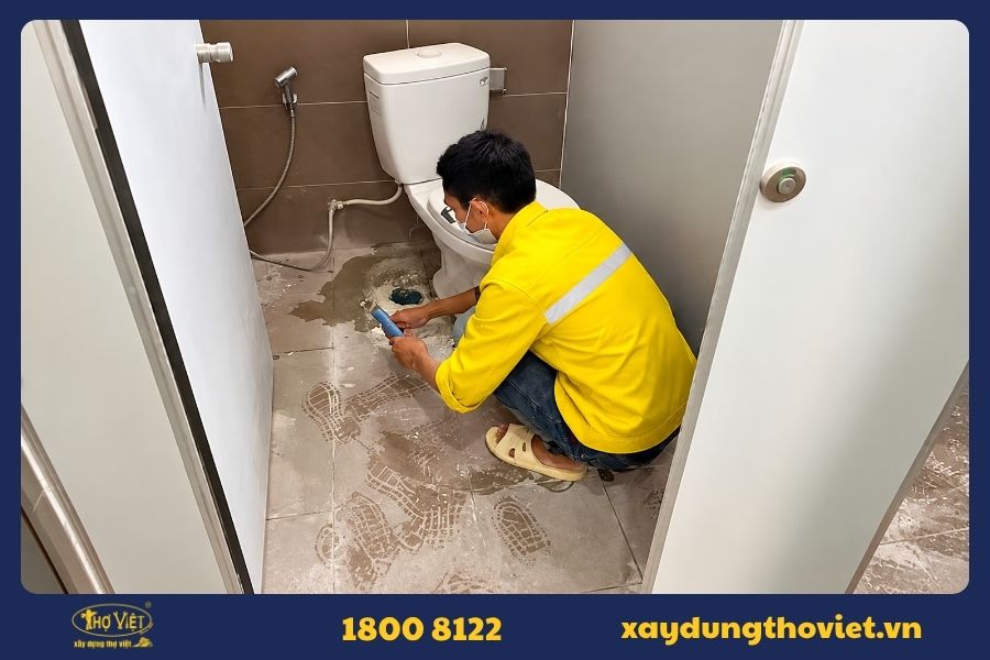 Quy trình cải tạo nhà vệ sinh chung cư