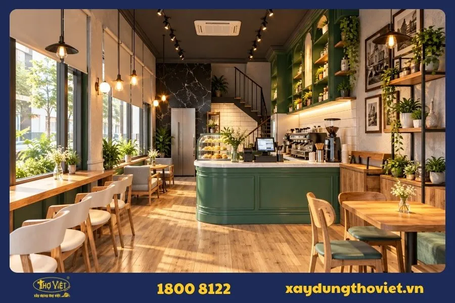 Quy trình cải tạo quán cafe tại Xây dựng Thợ Việt