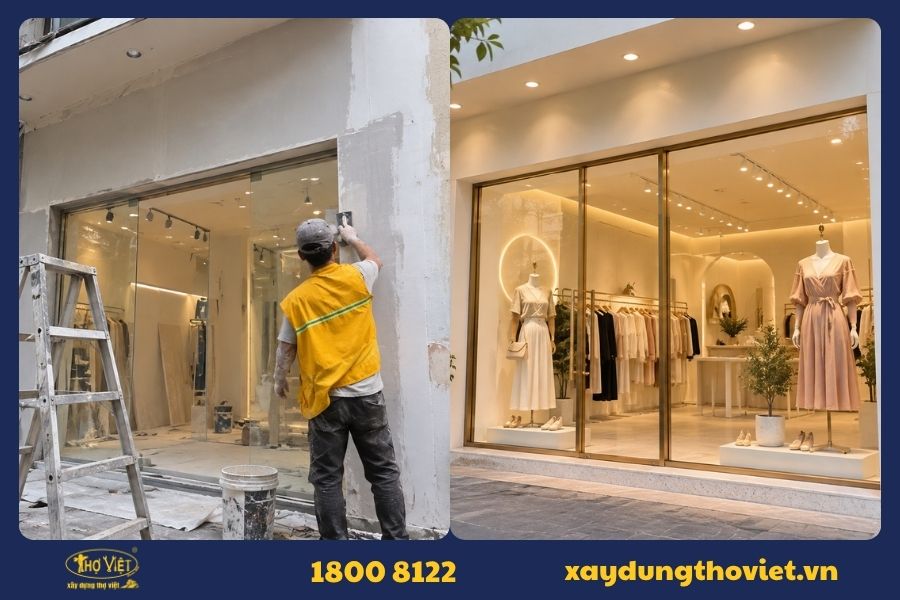 Sơn sửa tường và cải tạo sàn nhà