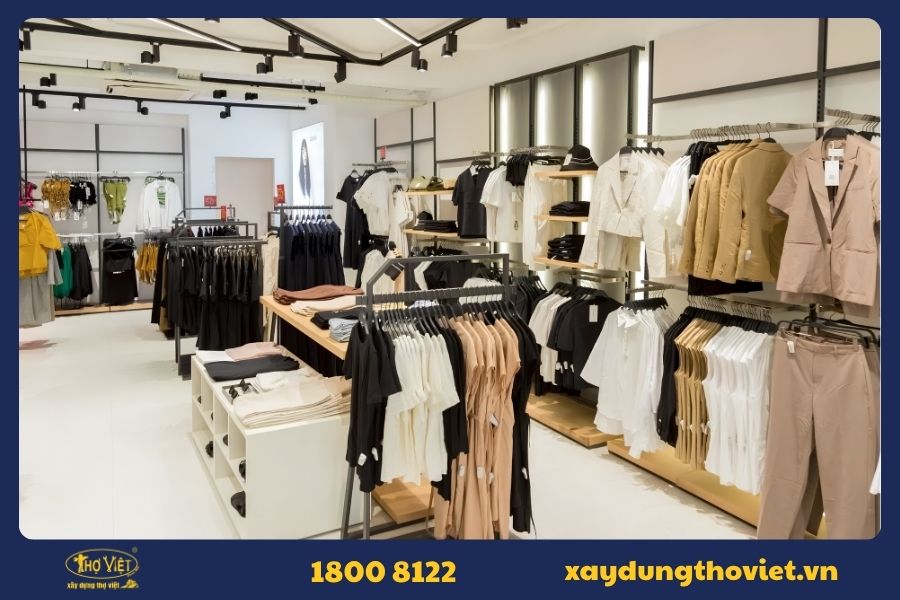 Quy trình cải tạo shop thời trang tại Xây dựng Thợ Việt